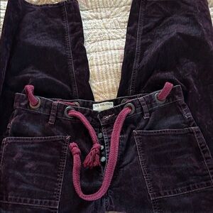 We The Free Women's Dark Purple Flare Jeans